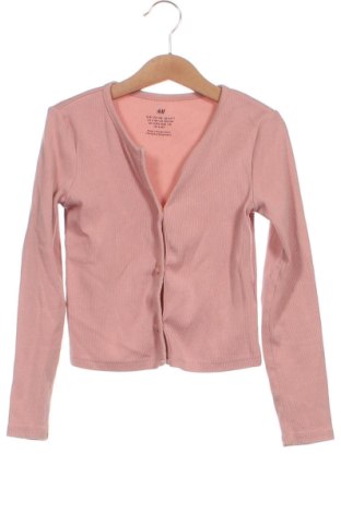 Pulover cu nasturi pentru copii H&M, Mărime 5-6y/ 116-122 cm, Culoare Roz, Preț 45,00 Lei