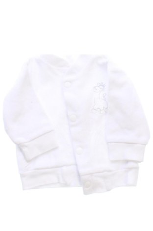Kinder Strickjacke Unbranded, Größe 2-3m/ 56-62 cm, Farbe Weiß, Preis 9,00 €