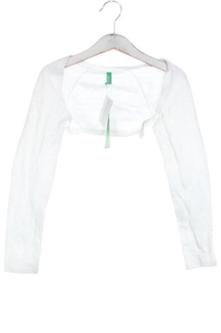 Pulover cu nasturi pentru copii United Colors Of Benetton, Mărime 7-8y/ 128-134 cm, Culoare Alb, Preț 13,99 Lei
