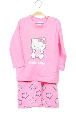 Piżama dziecięca Hello Kitty, Rozmiar 18-24m/ 86-98 cm, Kolor Różowy, Cena 85,74 zł