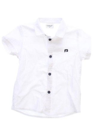 Kinderhemd Contrast, Größe 18-24m/ 86-98 cm, Farbe Weiß, Preis € 12,00