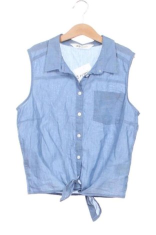 Cămașă pentru copii H&M, Mărime 12-13y/ 158-164 cm, Culoare Albastru, Preț 29,24 Lei