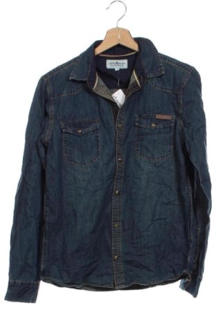 Kinderhemd Hampton Republic, Größe 14-15y/ 168-170 cm, Farbe Blau, Preis € 6,99