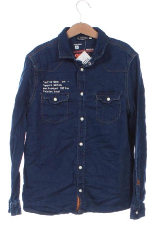 Gyerek ing Original Marines, Méret 11-12y / 152-158 cm, Szín Kék, Ár 5 969 Ft