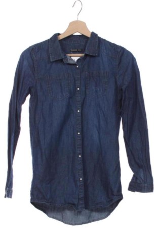 Kinderhemd Reserved, Größe 11-12y/ 152-158 cm, Farbe Blau, Preis € 6,99