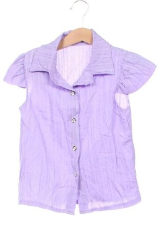 Kinderhemd Unbranded, Größe 3-4y/ 104-110 cm, Farbe Lila, Preis € 3,99