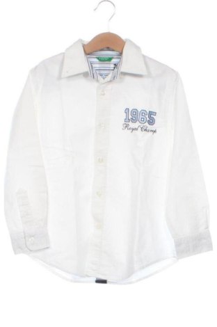 Детска риза United Colors Of Benetton, Размер 6-7y/ 122-128 см, Цвят Екрю, Цена 12,00 €