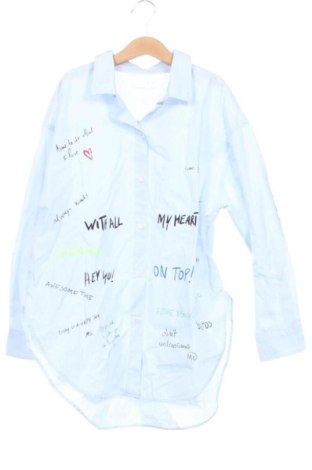 Детска риза Zara, Размер 10-11y/ 146-152 см, Цвят Син, Цена 7,00 €