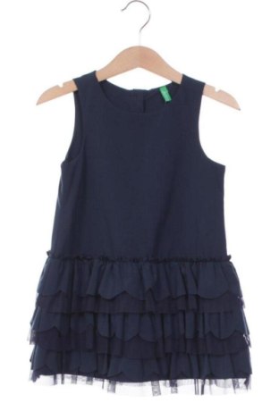 Rochie pentru copii United Colors Of Benetton, Mărime 9-12m/ 74-80 cm, Culoare Albastru, Preț 72,99 Lei