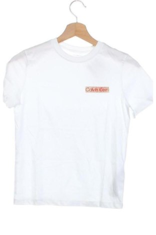 Kinder T-Shirt Calvin Klein Jeans, Größe 8-9y/ 134-140 cm, Farbe Weiß, Preis € 32,99