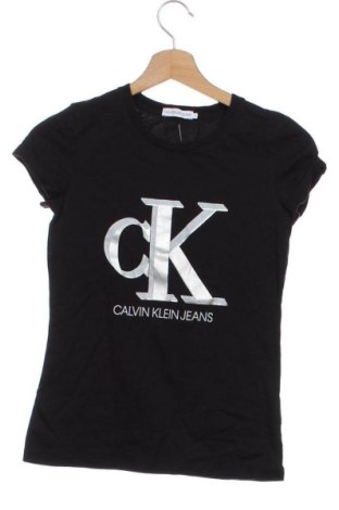 Детска тениска Calvin Klein Jeans, Размер 13-14y/ 164-168 см, Цвят Черен, Цена 10,73 €