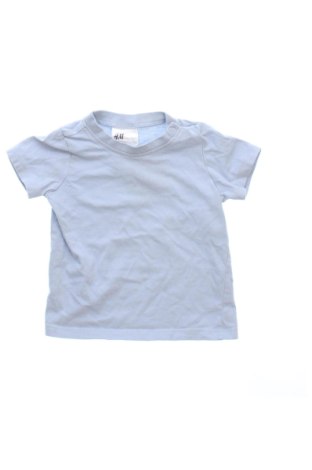 Παιδικό μπλουζάκι H&M, Μέγεθος 0-1m/ 50 εκ., Χρώμα Μπλέ, Τιμή 6,00 €