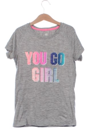 Tricou pentru copii H&M, Mărime 9-10y/ 140-146 cm, Culoare Gri, Preț 22,99 Lei