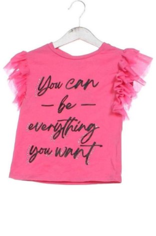 Kinder T-Shirt Love, Größe 6-7y/ 122-128 cm, Farbe Rosa, Preis € 5,99