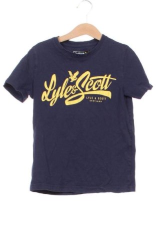 Kinder T-Shirt Lyle & Scott, Größe 7-8y/ 128-134 cm, Farbe Blau, Preis € 10,00