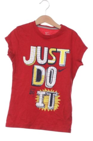 Dětské tričko  Nike, Velikost 8-9y/ 134-140 cm, Barva Červená, Cena  283,00 Kč
