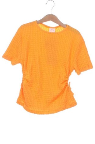 Детска тениска Zara, Размер 6-7y/ 122-128 см, Цвят Оранжев, Цена 8,18 €