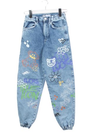 Blugi pentru copii Bershka, Mărime 9-10y/ 140-146 cm, Culoare Multicolor, Preț 101,99 Lei