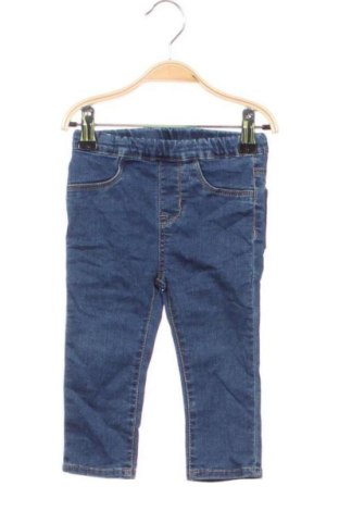 Dětské džíny  H&M, Velikost 9-12m/ 74-80 cm, Barva Modrá, Cena  239,00 Kč
