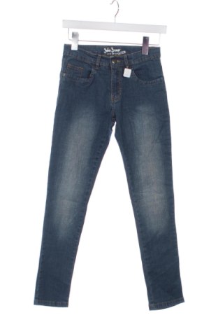 Blugi pentru copii John Baner, Mărime 11-12y/ 152-158 cm, Culoare Albastru, Preț 43,99 Lei