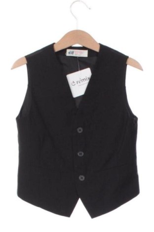 Kinderweste H&M, Größe 5-6y/ 116-122 cm, Farbe Schwarz, Preis € 11,00