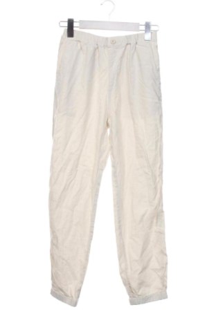 Dziecięce spodnie Uniqlo, Rozmiar 12-13y/ 158-164 cm, Kolor ecru, Cena 69,66 zł
