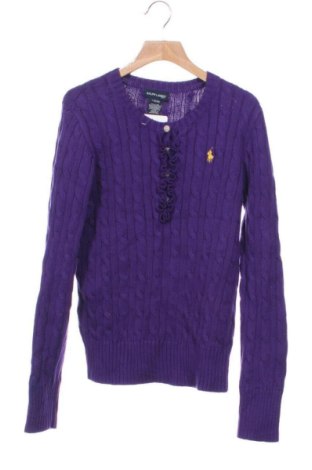 Gyerek pulóver Ralph Lauren, Méret 11-12y / 152-158 cm, Szín Lila, Ár 17 459 Ft
