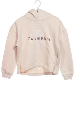 Детски суитшърт Calvin Klein Jeans, Размер 11-12y/ 152-158 см, Цвят Екрю, Цена 48,57 €