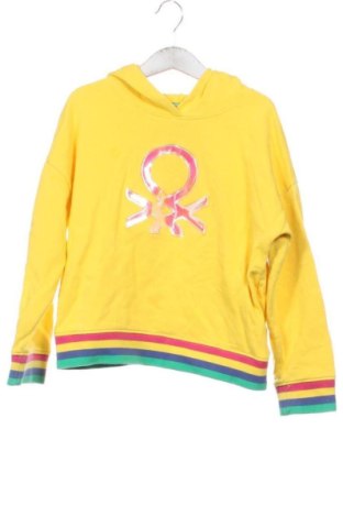 Детски суитшърт United Colors Of Benetton, Размер 7-8y/ 128-134 см, Цвят Жълт, Цена 12,00 €