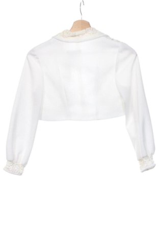 Kindersakko Unbranded, Größe 9-10y/ 140-146 cm, Farbe Weiß, Preis 16,00 €