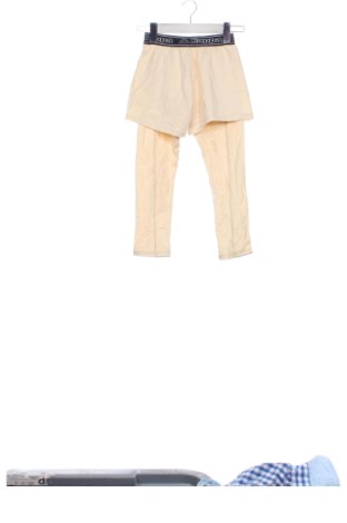 Детско спортно долнище Kappa, Размер 6-7y/ 122-128 см, Цвят Екрю, Цена 14,31 €