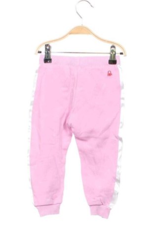 Детско спортно долнище United Colors Of Benetton, Размер 18-24m/ 86-98 см, Цвят Розов, Цена 14,31 €
