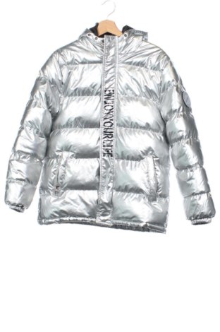 Παιδικό μπουφάν Unbranded, Μέγεθος 14-15y/ 168-170 εκ., Χρώμα Ασημί, Τιμή 22,00 €