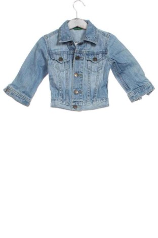 Geacă pentru copii United Colors Of Benetton, Mărime 6-9m/ 68-74 cm, Culoare Albastru, Preț 99,05 Lei
