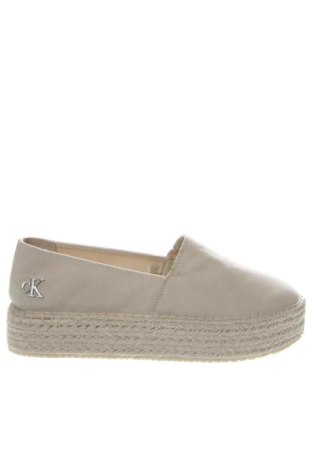 Espadrile Calvin Klein Jeans, Mărime 40, Culoare Ecru, Preț 276,99 Lei, #135865975