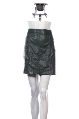 Skórzana spódnica & ET, Rozmiar L, Kolor Zielony, Cena 250,99 zł