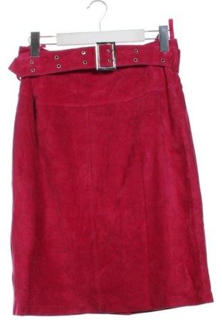 Δερμάτινη φούστα Authentic Clothing Company, Μέγεθος L, Χρώμα Ρόζ , Τιμή 30,00 €