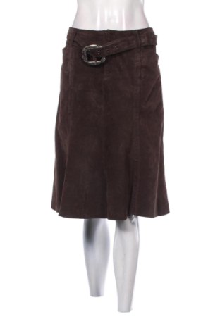 Skórzana spódnica Authentic Clothing Company, Rozmiar XL, Kolor Brązowy, Cena 63,02 zł