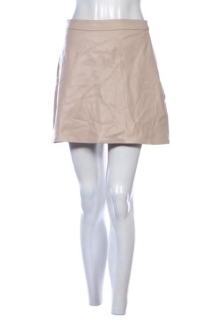 Кожена пола Sinsay, Размер M, Цвят Бежов, Цена 10,00 €