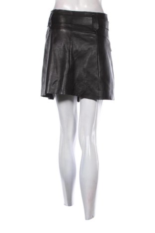 Fustă de piele Zara, Mărime M, Culoare Negru, Preț 361,28 Lei