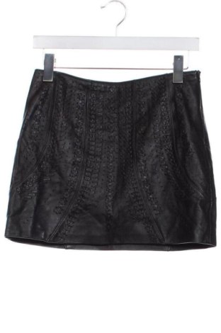 Bőrszoknya Zara, Méret XS, Szín Fekete, Ár 14 463 Ft