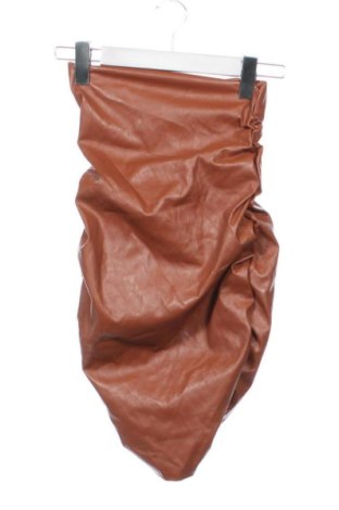 Skórzana sukienka SHEIN, Rozmiar XXS, Kolor Brązowy, Cena 107,17 zł