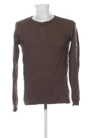 Férfi blúz Calvin Klein Jeans, Méret M, Szín Barna, Ár 4 359 Ft