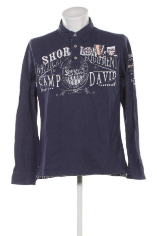 Pánske tričko  Camp David, Veľkosť L, Farba Modrá, Cena  56,95 €