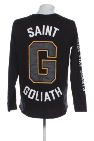 Ανδρική μπλούζα St. Goliath, Μέγεθος L, Χρώμα Μαύρο, Τιμή 18,99 €
