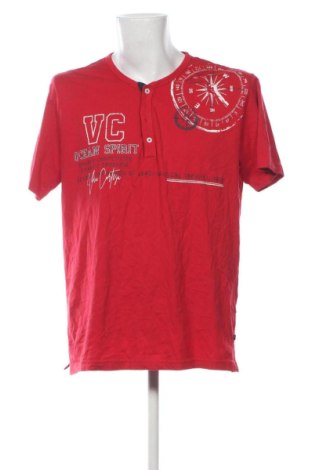 Férfi blúz Via Cortesa, Méret XXL, Szín Piros, Ár 4 019 Ft