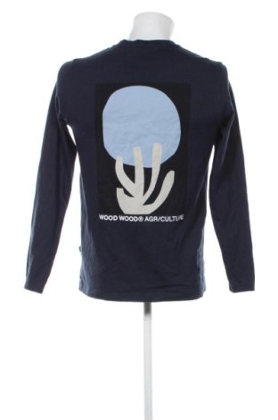 Męska bluzka Wood Wood, Rozmiar S, Kolor Niebieski, Cena 171,47 zł