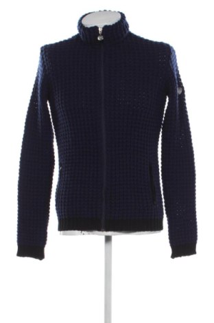 Jachetă tricotată de bărbați Emporio Armani, Mărime M, Culoare Albastru, Preț 394,07 Lei