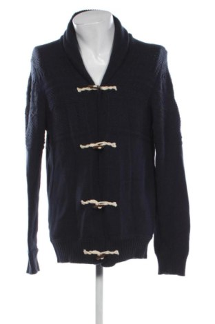 Ανδρική ζακέτα H&M L.O.G.G., Μέγεθος XL, Χρώμα Μπλέ, Τιμή 19,97 €