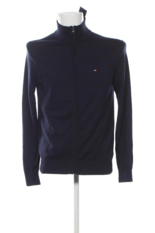 Jachetă tricotată de bărbați Tommy Hilfiger, Mărime L, Culoare Albastru, Preț 684,99 Lei